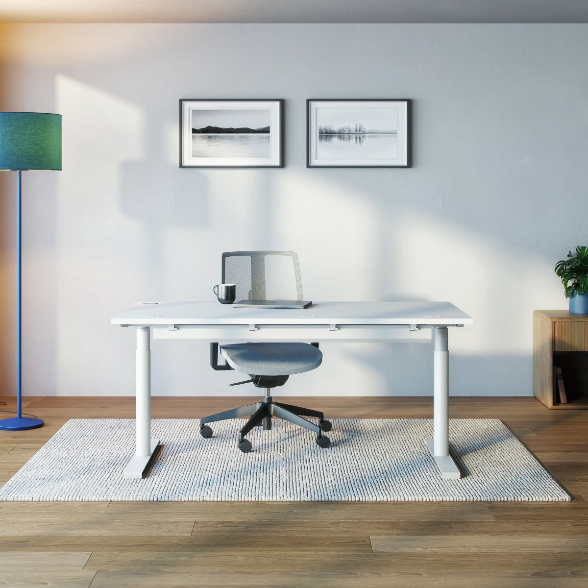 höhenverstellbarer Schreibtisch s42