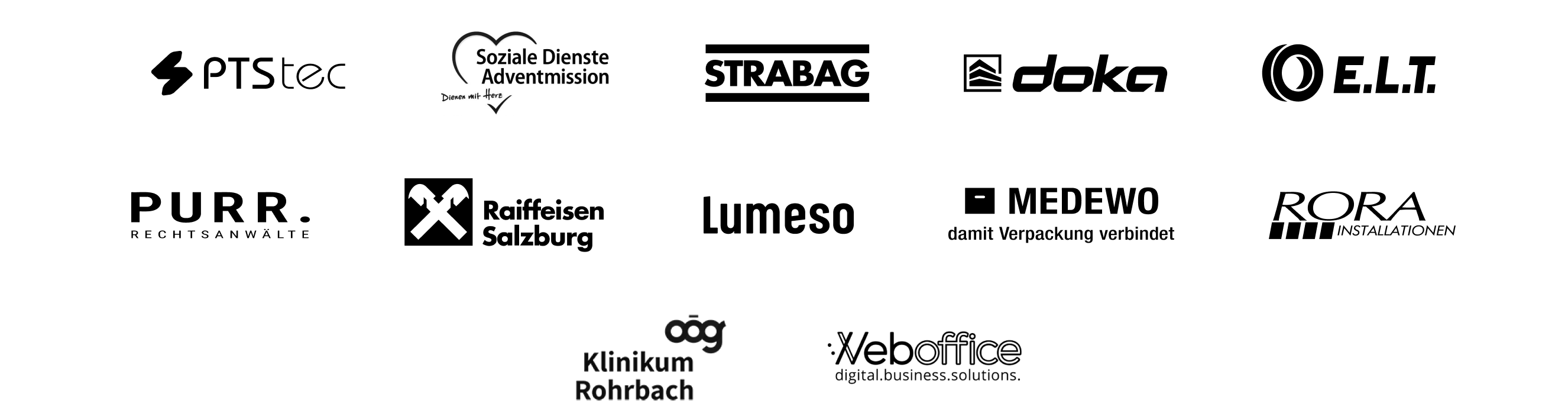 Hali Referenzen Firmenlogos