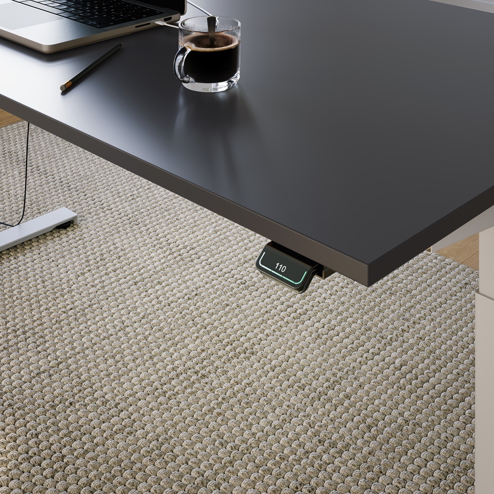 Detailansicht Steuerung vom höhenverstellbaren Tisch s32